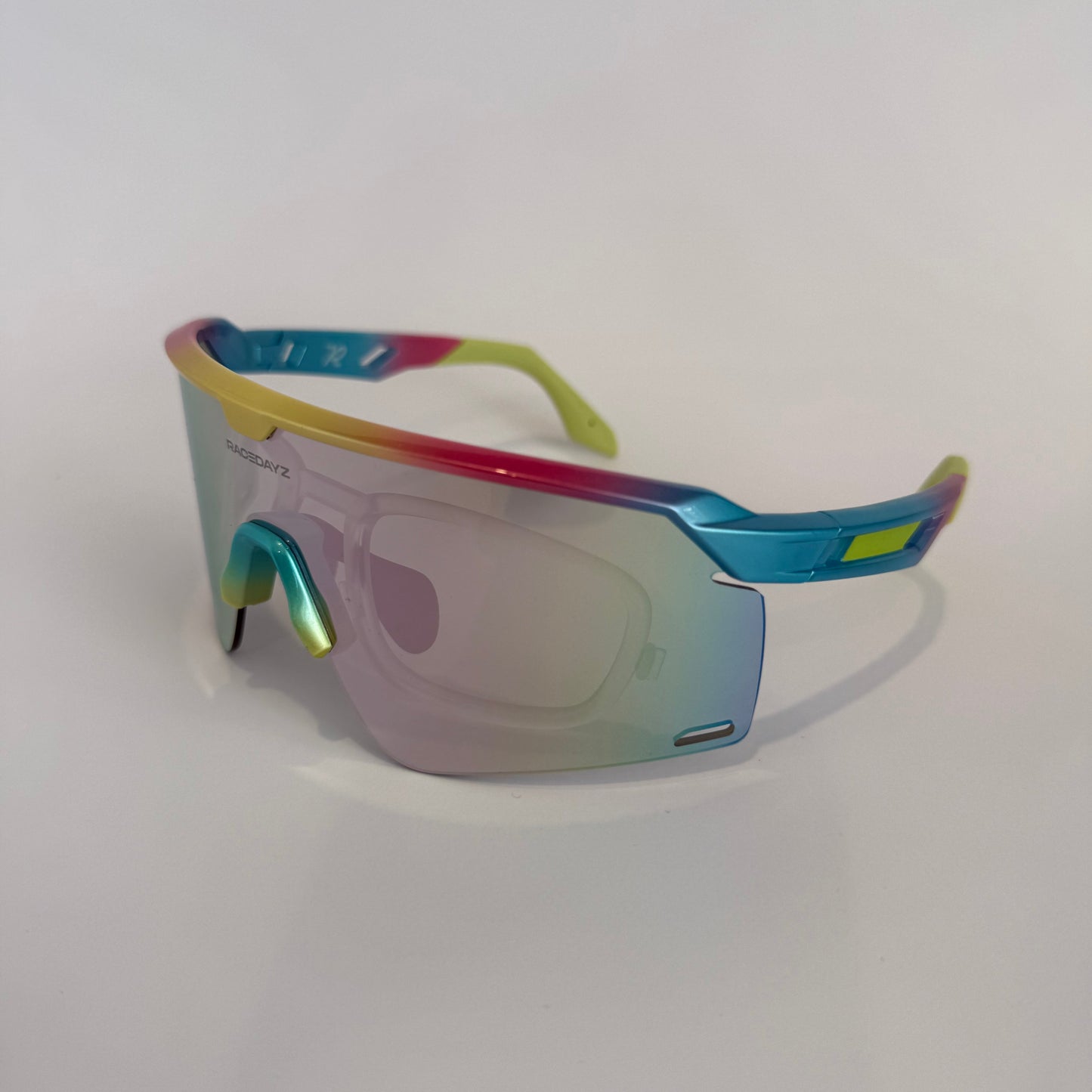 des Sables Multicoloured Frame Performance Sunglasses - Side Profile