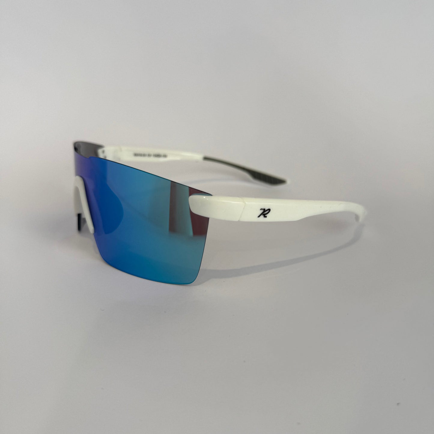 Miami White Frame Performance Sunglasses - Side Profile
