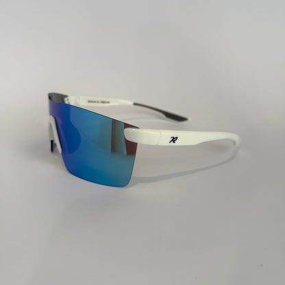 Miami White Frame Performance Sunglasses - Side Profile
